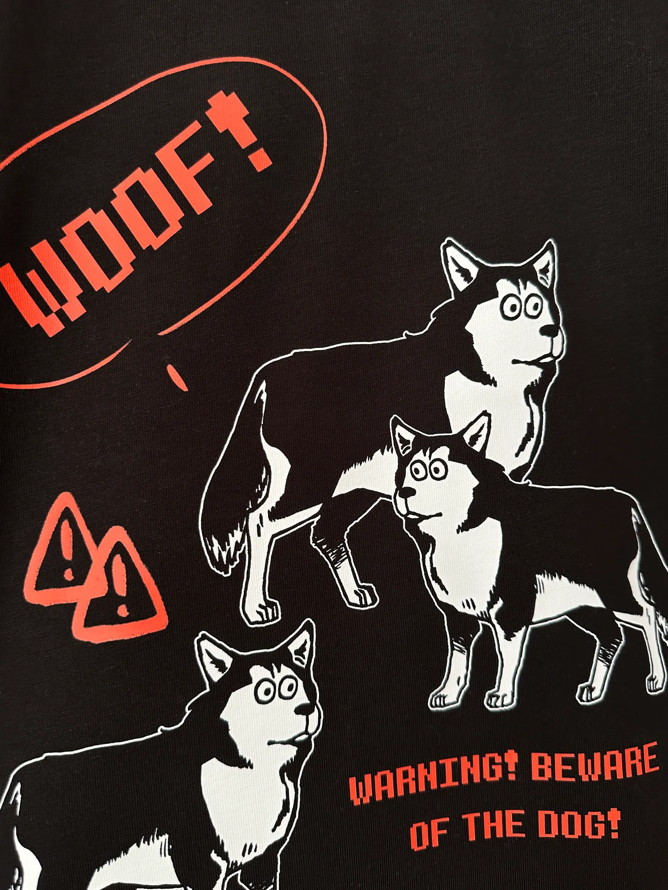 T-shirt "WARNING", photo 2