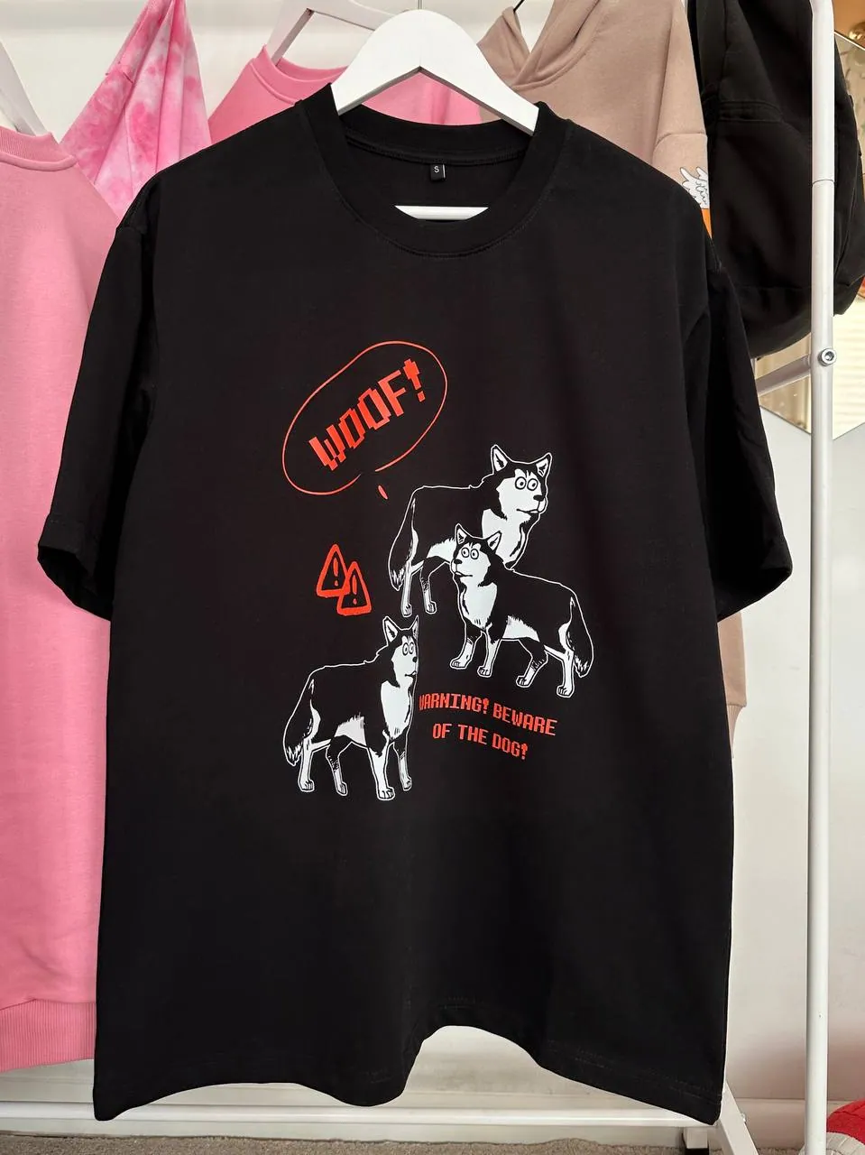 T-shirt "WARNING", photo 3
