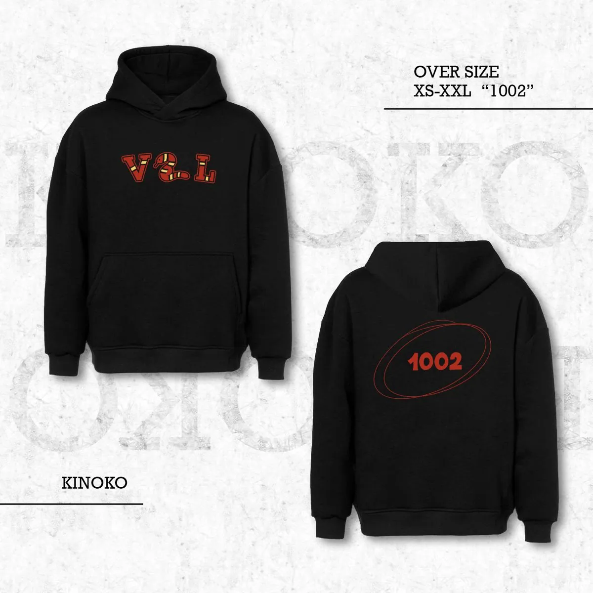 Hoodie "VOL RED", photo 1