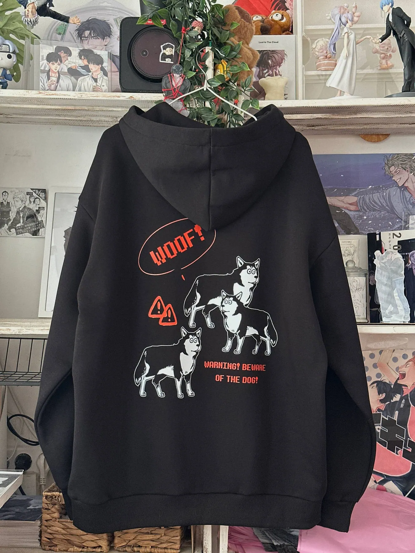Hoodie "WARNING", photo 2