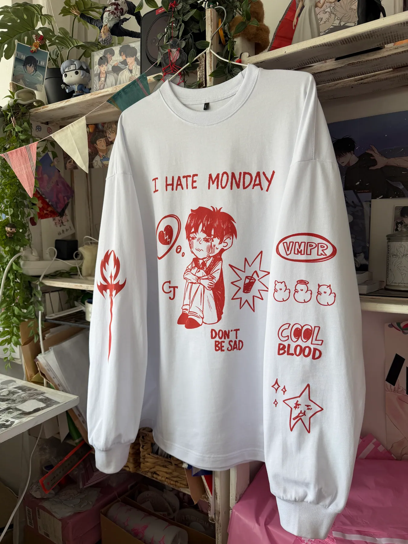Лонгслив «MONDAY», фотография 1