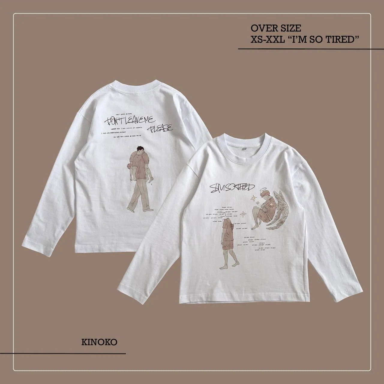 Long-sleeve "SO TIRED", photo 3
