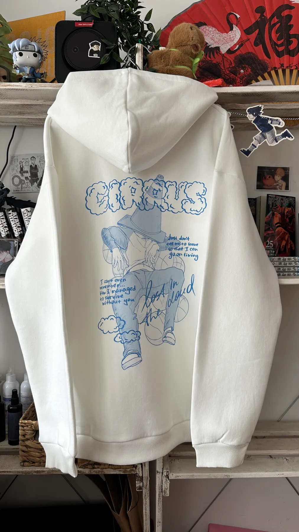 Zip-up hoodie "LOST IN CLOUD", photo 2