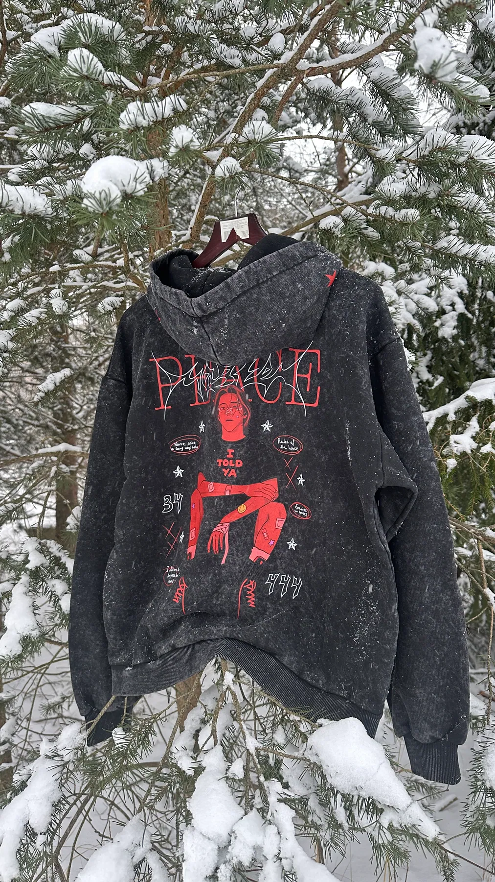 Зип-худи «PEACE», фотография 1